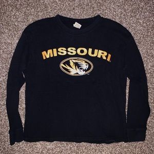Mizzou Waffle knit tee